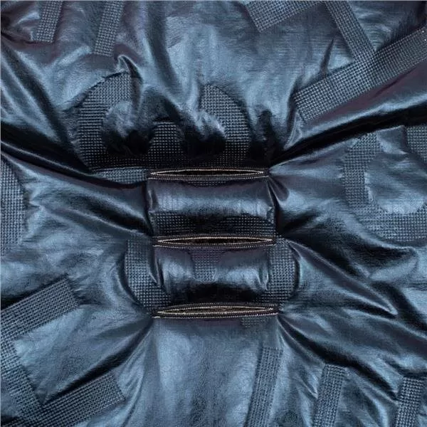 New Baby Luxusní fusak s kožíškem modrý