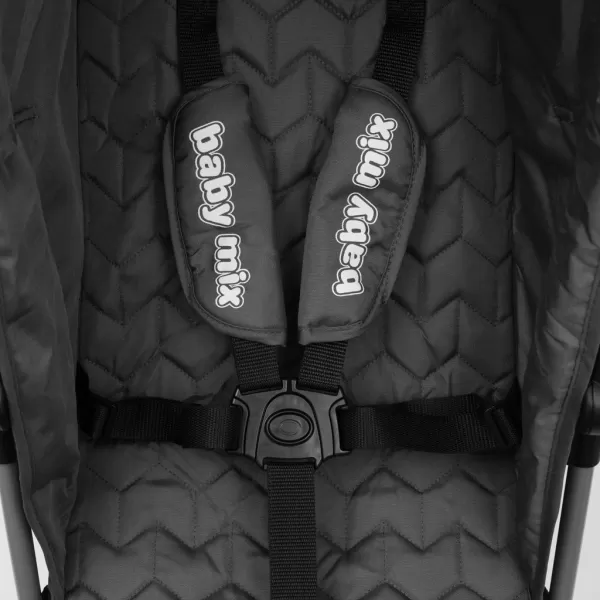 Baby Mix Golfový kočárek Olive šedý