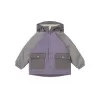 LEOKID Bunda Lilac Gray vel. 12 - 18 měsíců (vel. 80)