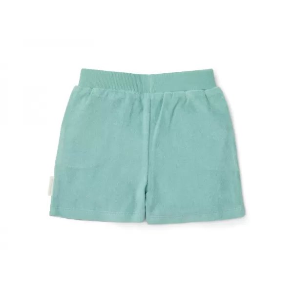 Little Dutch Tričko a kraťasy Seashells / Stripes Surf Blue vel. 98/104