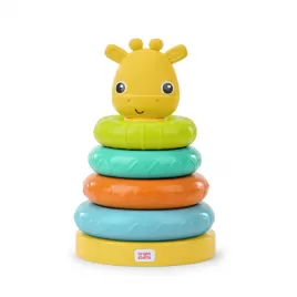 BRIGHT STARTS Hračka stohovací věž žirafa Giraffe Tower™ 6m+