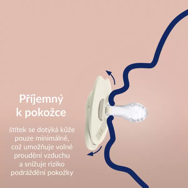 LOVI Dudlík silikonový dynamický Prime 0-6m 1ks Lilac