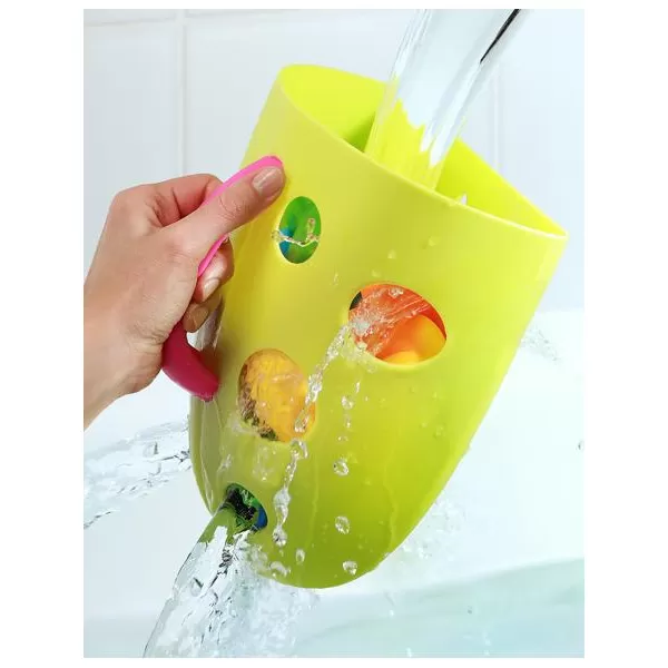 Akuku Plastový box na hračky do vany šedý