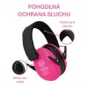 Haspro Hearing Protection KIDS sluchátka na uši, růžová
