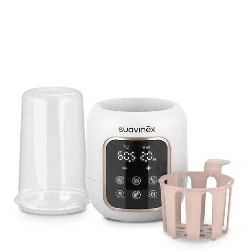 SUAVINEX Elektrická ohřívačka láhví se sterilizátorem 5 v 1
