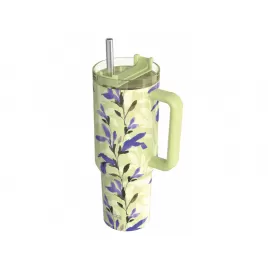 Quokka Nerezový termohrnek s brčkem Stream 1200 ml