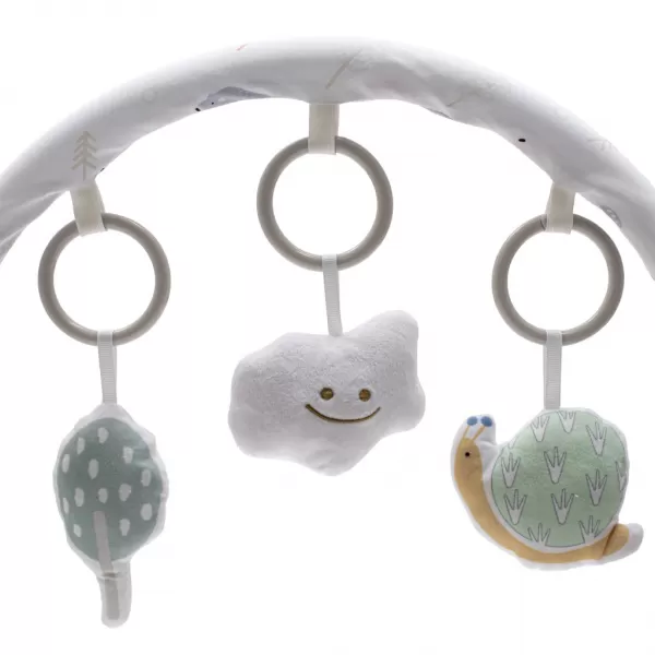 Baby Mix Multifunkční houpací lehátko pro miminko hlemýžď