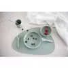 KikkaBoo Jídelní sada 5-dílná Platinum Silicone