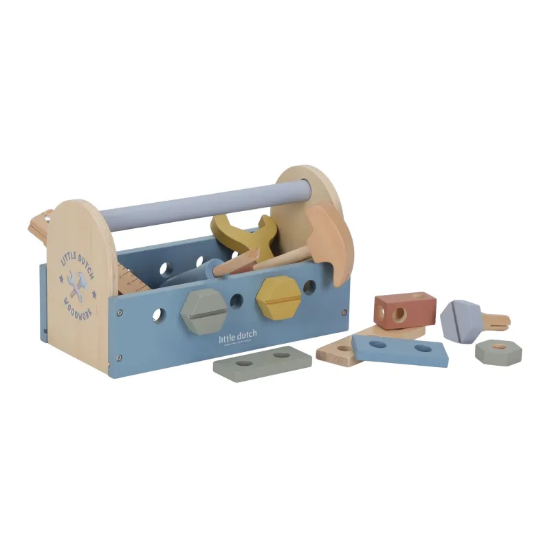 Little Dutch Box s nářadím dřevěný