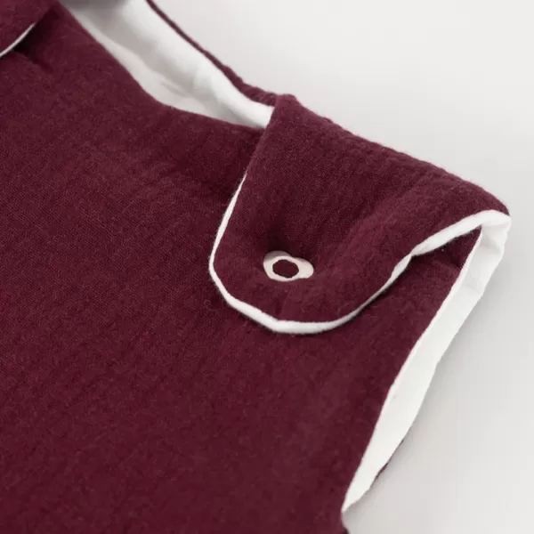 TRÄUMELAND Vnější spací pytel Liebmich Musselin Beerenrot 50/56