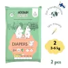 Moomin Baby 2 Newborn 3–6 kg (2 ks), eko pleny