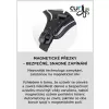 CURLI Postroj pro psy s magnetem Belka Comfort Black XS, 15-20 kg