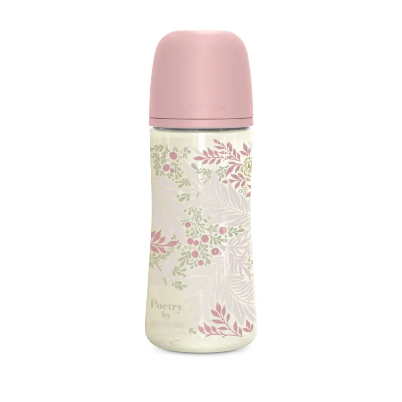 SUAVINEX Kojenecká láhev POETRY 360ml FYZIOL PRŮTOK L