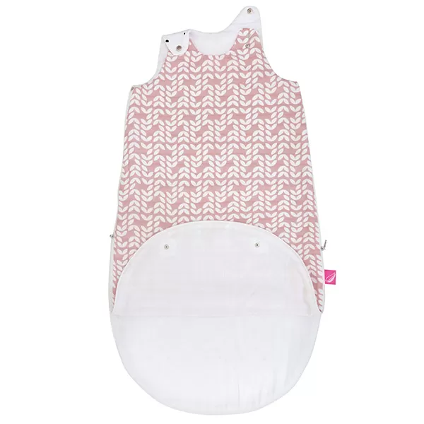 MOTHERHOOD Vak spací 2v1 ZIP-A-Round Beige mušelínový Pink Classics 3-18m 0,5 tog