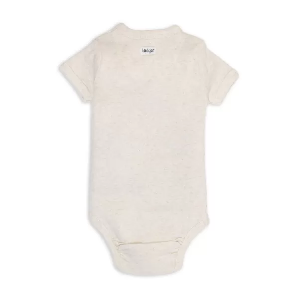LODGER Body s krátkým rukávem Melange Birch vel. 74