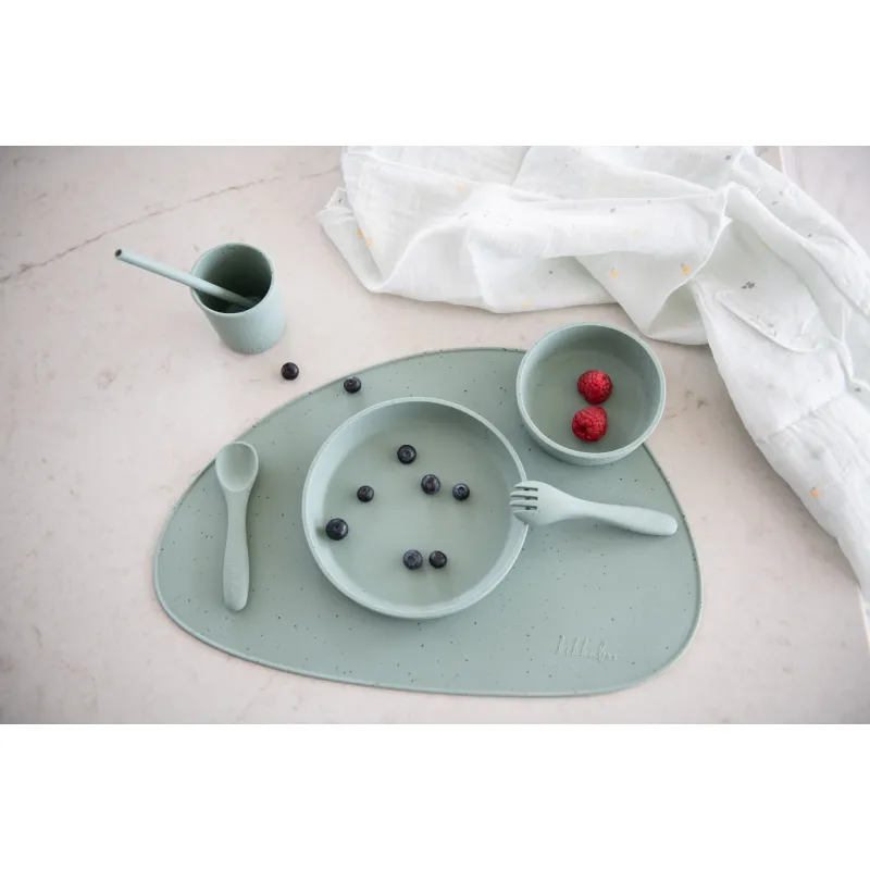 KikkaBoo Miska Platinum Silicone