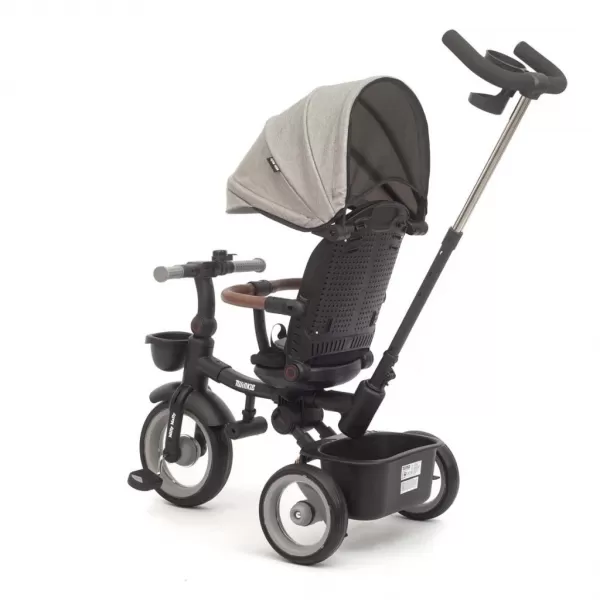 Milly Mally Luxusní dětská tříkolka s osvětlením Twinkle grey