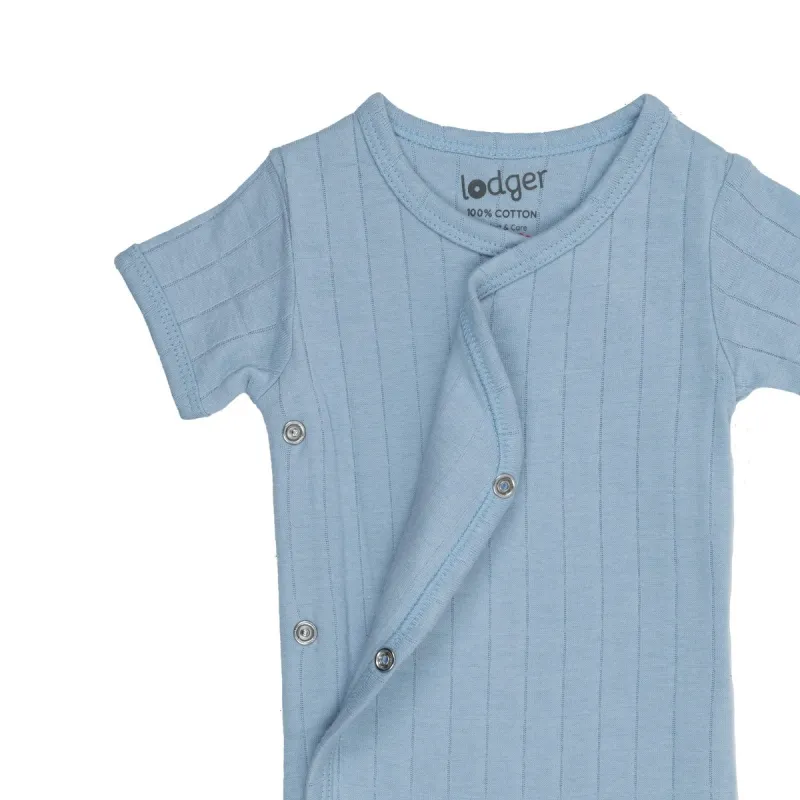 LODGER Romper SS Solid Blue Fogg 56