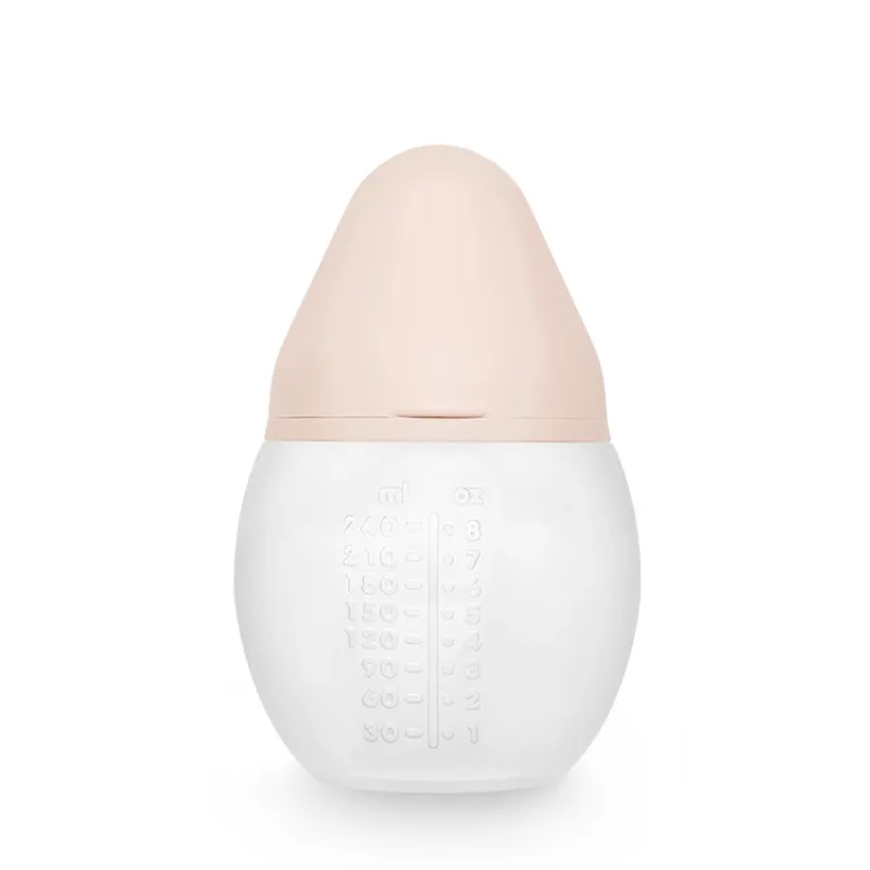 ÉLHÉE Kojenecká antikoliková láhev 240 ml Nude