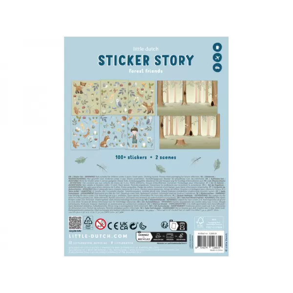 Little Dutch Sada se samolepkami