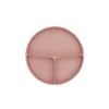 KikkaBoo Talíř dělený s přísavkou Platinum Silicone