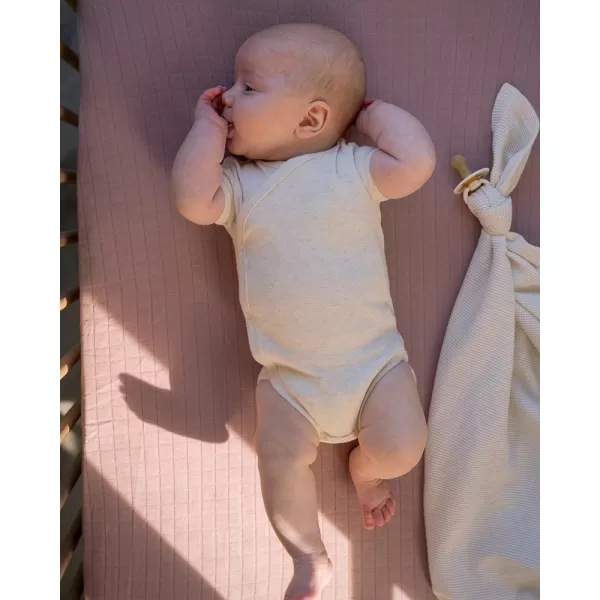 LODGER Body s krátkým rukávem Melange Birch vel. 74