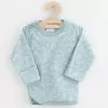 New Baby Kojenecká košilka Classic II Uni 3ks mátová