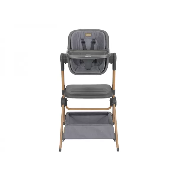 KikkaBoo Postýlka a židlička 2v1 Sleat Me Grey