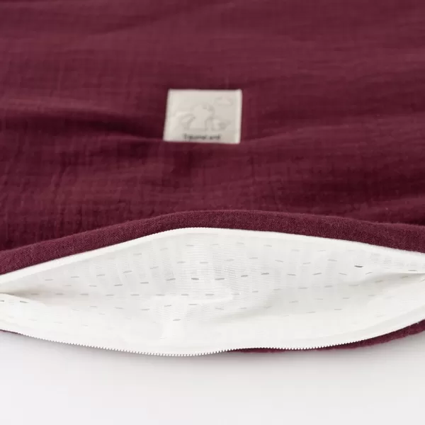 TRÄUMELAND Vnější spací pytel Liebmich Musselin Beerenrot 50/56