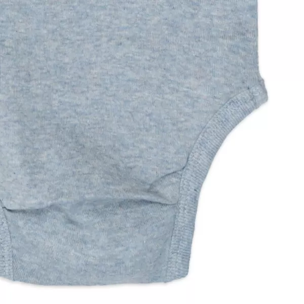 LODGER Body s krátkým rukávem Melange Blue Fogg vel. 56