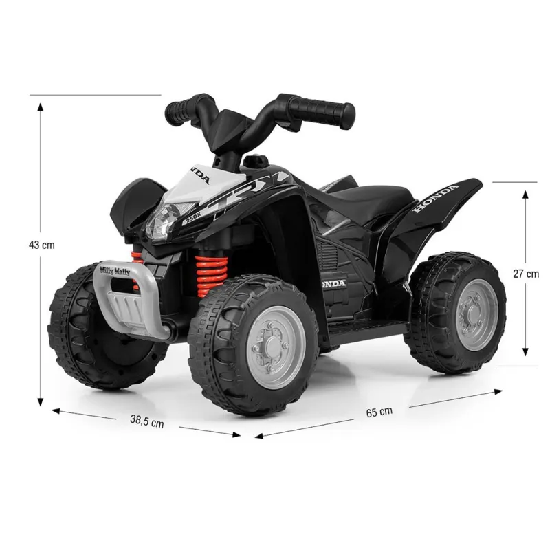 Milly Mally Elektrická čtyřkolka Honda ATV