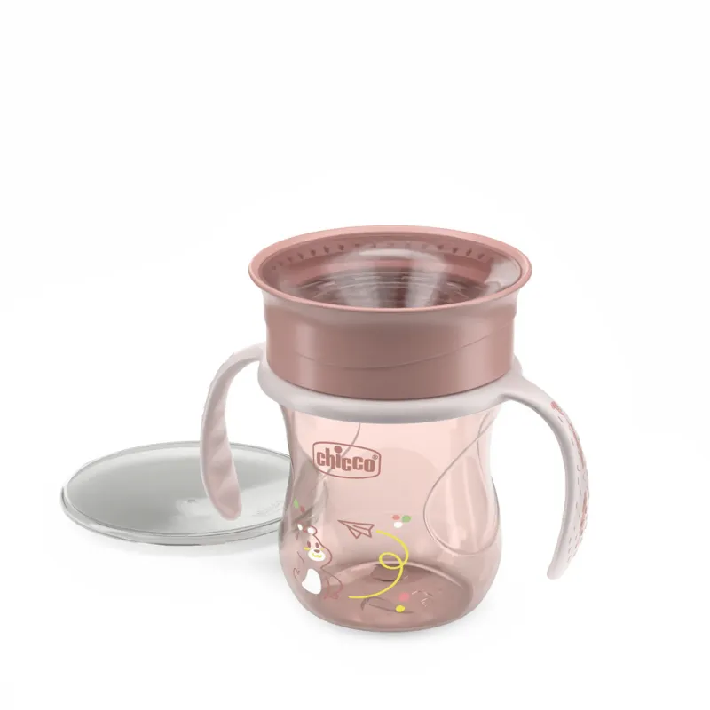 CHICCO Hrneček 360 Perfect X s držadly pink, 12m+