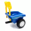 Baby Mix Dětské odrážedlo traktor s vlečkou a nářadím New Holland modrý