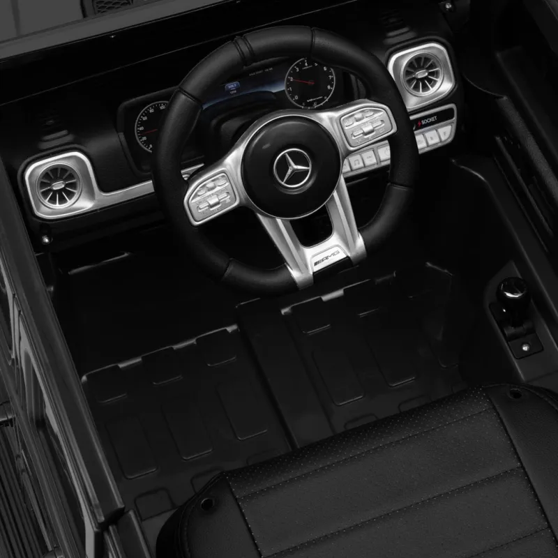 Baby Mix Elektrické autíčko Mercedes-Benz G63 AMG černé