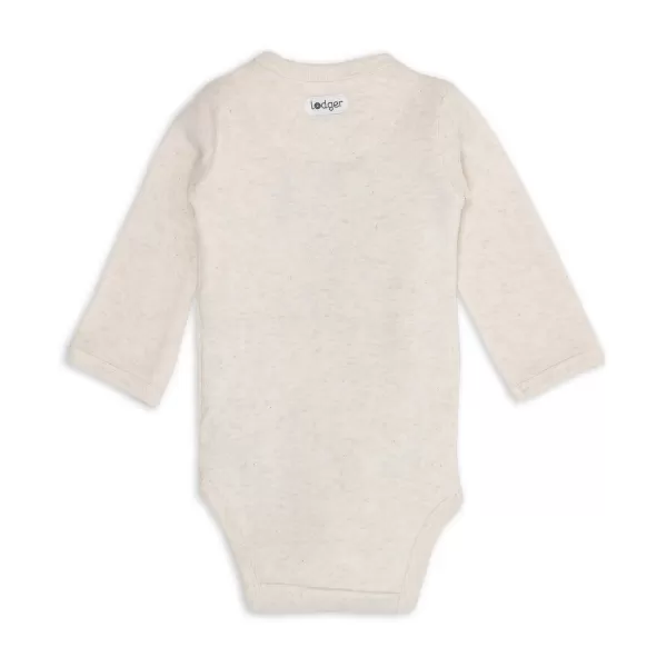 LODGER Body s dlouhým rukávem Melange Birch vel. 68