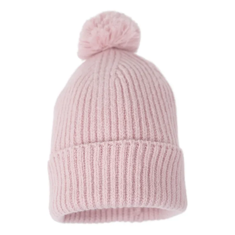 LODGER Čepice Merino Tan 0 - 3 měsíce