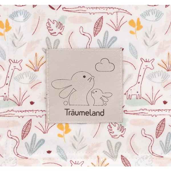TRÄUMELAND Deka Jersey 100 x 75 cm Dschungel