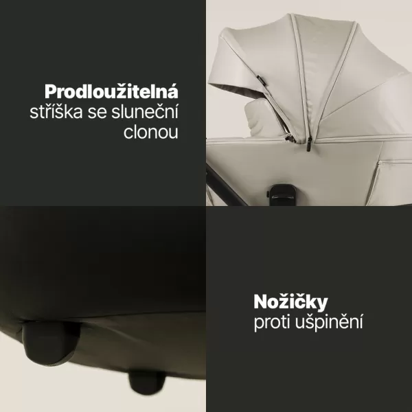 Zopa Hluboká korba ke sportovnímu kočárku Move XL 5