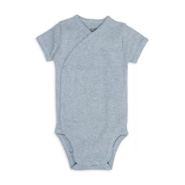 LODGER Body s krátkým rukávem Melange Blue Fogg vel. 56