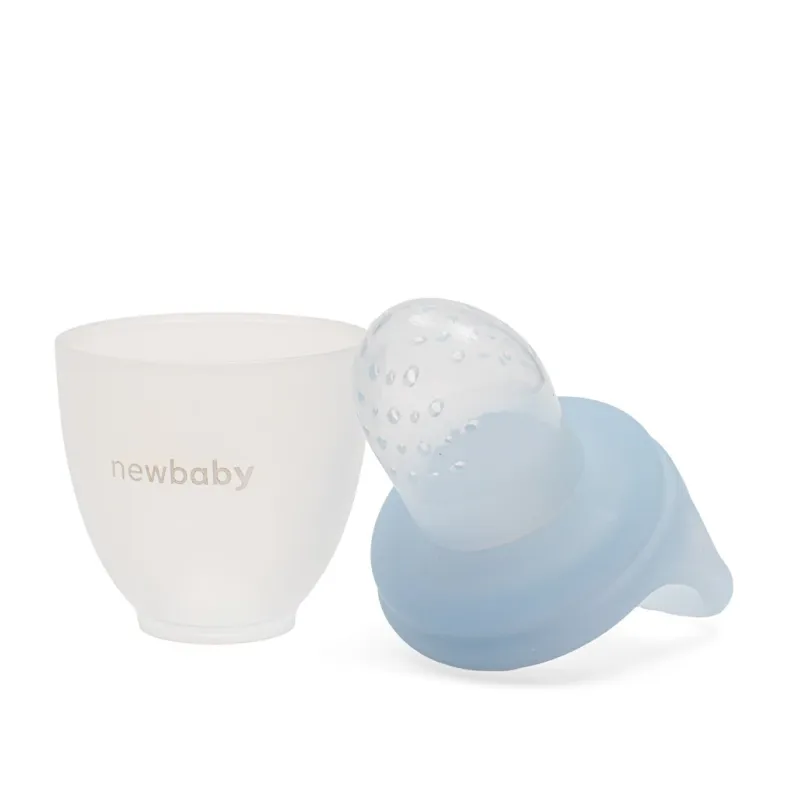 New Baby Dudlík na ovoce a zeleninu modrý