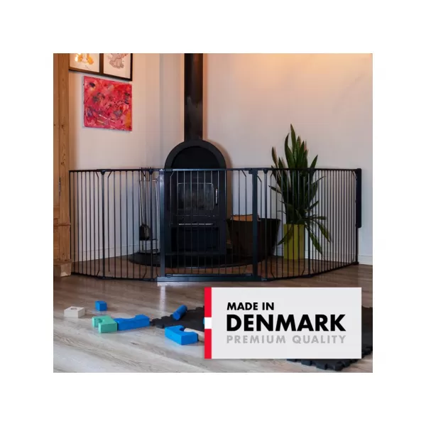 Baby Dan Univerzální prostorová zábrana CombiFit XL, černá