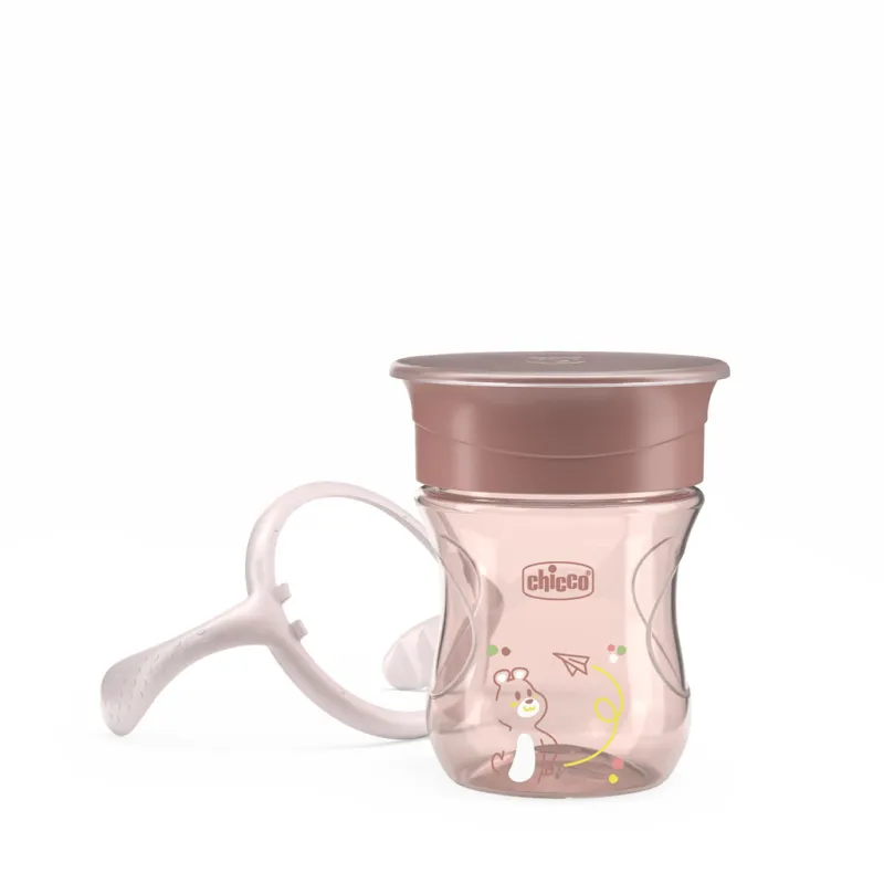 CHICCO Hrneček 360 Perfect X s držadly pink, 12m+