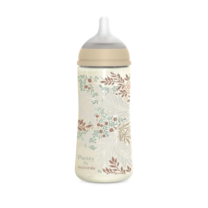 SUAVINEX Kojenecká láhev POETRY 360ml FYZIOL PRŮTOK L