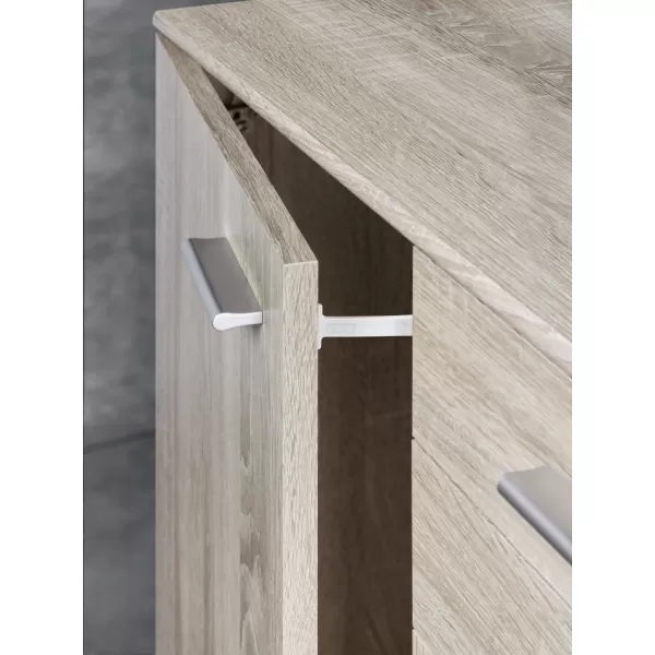 Reer Zámek na dvířka a šuplíky 3ks bílý