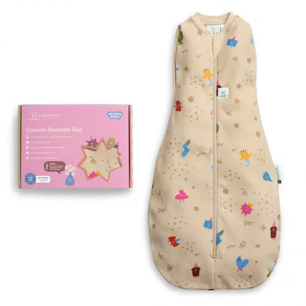ERGOPOUCH Zavinovačka a pytel na spaní 2v1 Cocoon 3-6 m, 6-8 kg, 1 tog