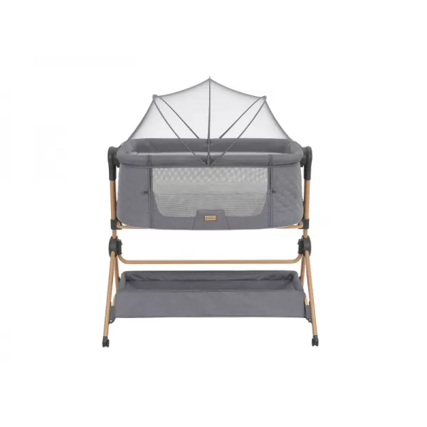 KikkaBoo Postýlka a židlička 2v1 Sleat Me Grey