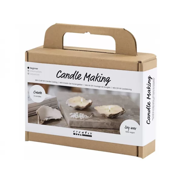 Creativ Company Kreativní sada Mini Craft Kit Candle Making Shells