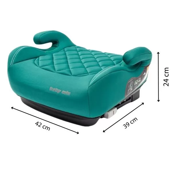 Baby Mix Autosedačka-podsedák HERO Plus ISOFIX I-SIZE black 2025