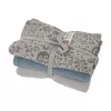 LODGER Swaddler Flower Tribe 3balení 70 x 70 cm Mist