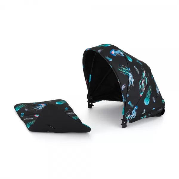 PETITE&MARS Stříška ke kočárku Royal3 Limited 100 Jellyfish